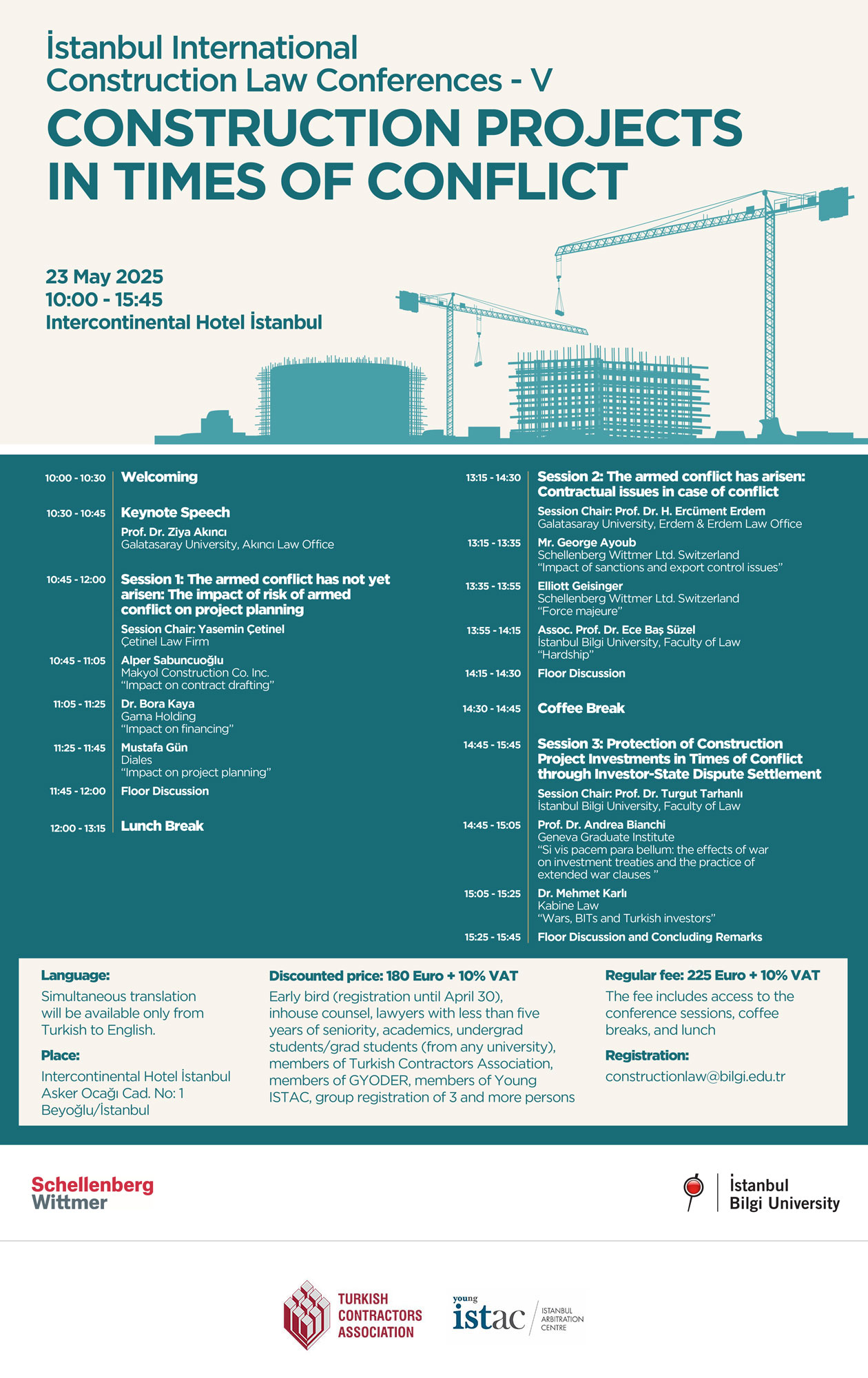 Istanbul International Construction Law Conferences – V